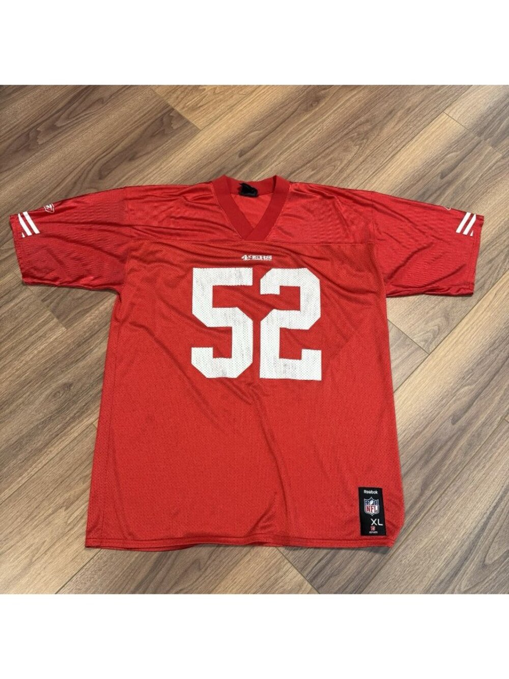 Vintage San Francisco 49ers Patrick Willis Reebok Jersey Mens XL Red